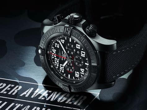 breitling super avenger ii military edition black steel|breitling avenger ii chronograph.